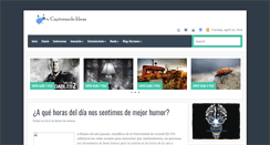 Desktop Screenshot of capturando-ideas.blogspot.com