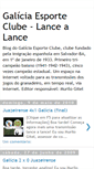 Mobile Screenshot of galiciaesporteclube.blogspot.com