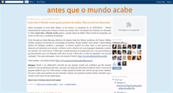 Desktop Screenshot of antesqueomundoacabefilme.blogspot.com