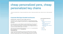 Desktop Screenshot of cheappersonalizedpens.blogspot.com