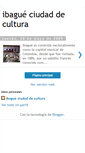 Mobile Screenshot of ibagueciudaddecultura.blogspot.com