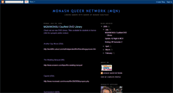 Desktop Screenshot of monashqnetwork.blogspot.com