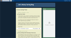 Desktop Screenshot of jensmoneysavingblog.blogspot.com