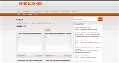 Desktop Screenshot of hindilinked.blogspot.com