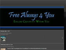 Tablet Screenshot of freealways4you.blogspot.com