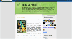 Desktop Screenshot of cienciavsficcion.blogspot.com