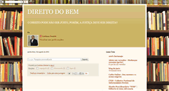 Desktop Screenshot of direitodobem.blogspot.com