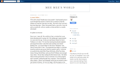 Desktop Screenshot of meemeesworld09.blogspot.com