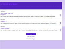 Tablet Screenshot of androidandipad.blogspot.com