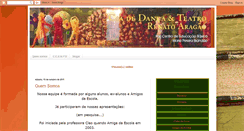 Desktop Screenshot of cia-de-danca-e-teatro-renato-aragao.blogspot.com