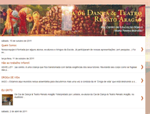 Tablet Screenshot of cia-de-danca-e-teatro-renato-aragao.blogspot.com