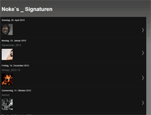 Tablet Screenshot of nokessignaturen.blogspot.com
