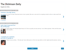 Tablet Screenshot of dickinsondaily.blogspot.com