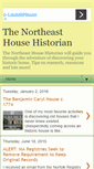 Mobile Screenshot of nehousehistorian.blogspot.com