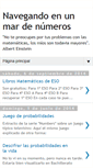 Mobile Screenshot of navegandoentrenumeros.blogspot.com