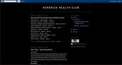 Desktop Screenshot of hendrickhealthclub.blogspot.com