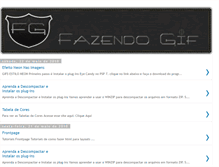 Tablet Screenshot of fazendo-gifs.blogspot.com