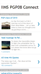 Mobile Screenshot of iims-pgp08-connect.blogspot.com