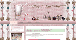 Desktop Screenshot of karlinha-cavalcante.blogspot.com