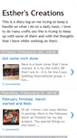 Mobile Screenshot of estherscreations.blogspot.com
