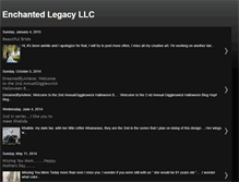 Tablet Screenshot of enchantedlegacyllc.blogspot.com