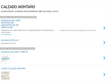 Tablet Screenshot of calzadomontano.blogspot.com