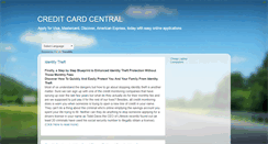Desktop Screenshot of creditcardcentral.blogspot.com