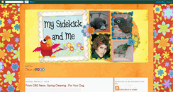 Desktop Screenshot of mysidekickandme.blogspot.com