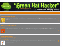 Tablet Screenshot of greenhathacker.blogspot.com