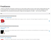 Tablet Screenshot of freaklances.blogspot.com