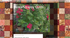 Desktop Screenshot of janescrapyquilts.blogspot.com