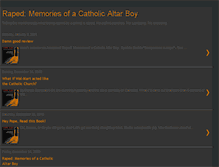 Tablet Screenshot of altarboyraped.blogspot.com