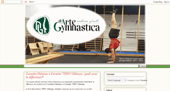 Desktop Screenshot of deartegymnastica.blogspot.com