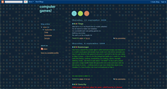 Desktop Screenshot of coolistgames.blogspot.com