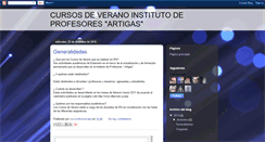 Desktop Screenshot of cursosdeveranoipa.blogspot.com