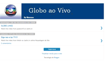 Tablet Screenshot of globo-jp.blogspot.com