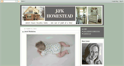 Desktop Screenshot of jkhomestead.blogspot.com