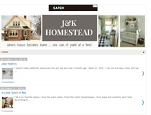 Tablet Screenshot of jkhomestead.blogspot.com