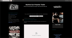 Desktop Screenshot of machine-gun-preacher-movie-trailer.blogspot.com