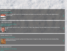 Tablet Screenshot of larsgyllenhaal.blogspot.com