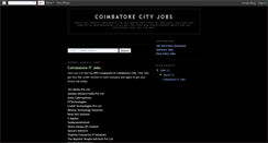 Desktop Screenshot of coimbatorecityjobs.blogspot.com