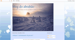 Desktop Screenshot of blogdoabraho.blogspot.com