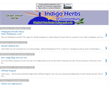 Tablet Screenshot of indigo-herbs.blogspot.com