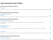 Tablet Screenshot of ligasantafesina.blogspot.com