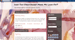 Desktop Screenshot of doesthisstraitjacketmakemelookfat.blogspot.com