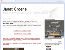 Tablet Screenshot of janetgroene.blogspot.com