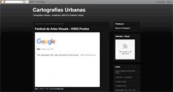 Desktop Screenshot of cartografiasurbanasunifacs.blogspot.com