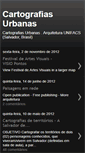 Mobile Screenshot of cartografiasurbanasunifacs.blogspot.com