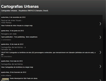 Tablet Screenshot of cartografiasurbanasunifacs.blogspot.com