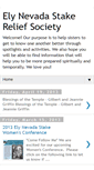 Mobile Screenshot of elynevadastakereliefsociety.blogspot.com